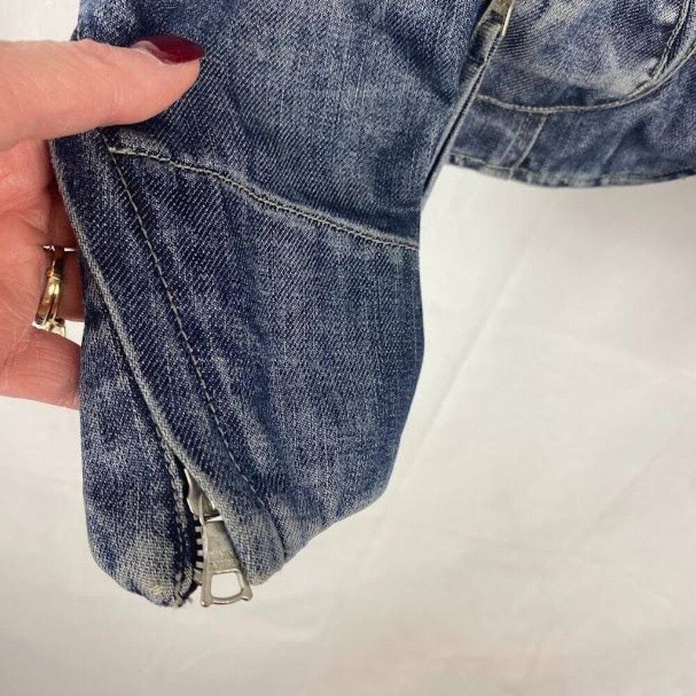 Banana Republic Classic Fitted‎ Denim Jean Jacket Women's Small. - Picture 6 of 10